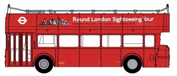 Round London Sightseeing Tour Leyland Atlantean MCW